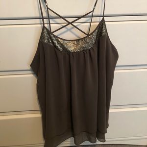 Olive green tank
